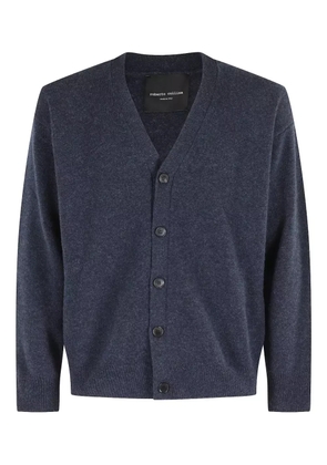 Roberto Collina V-neck cardigan - Blue