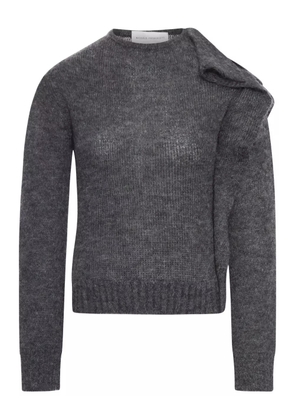 Niccolò Pasqualetti ruffle-detail jumpers - Grey