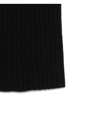 Ma'ry'ya ribbed neck warmer - Black