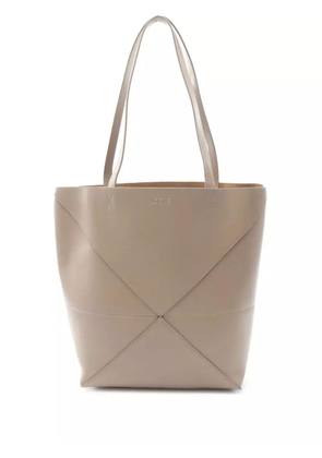 Loewe Pre-Owned 2010-2025 Medium Leather Puzzle tote bag - Brown