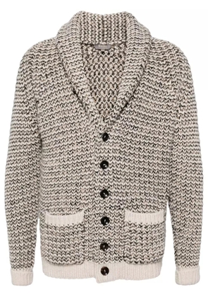 N.Peal Kensington cardigan - Neutrals