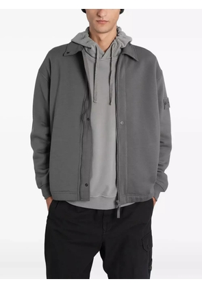 Stone Island zip badge knitwear - Grey