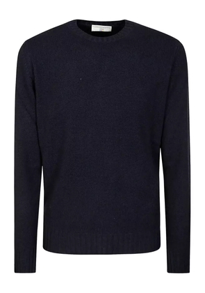 Filippo De Laurentiis ribbed round-neck sweater - Blue