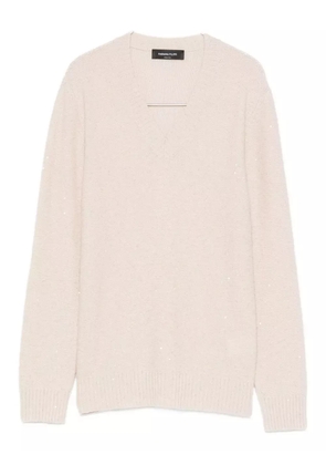 Fabiana Filippi v-neck sweater - Neutrals