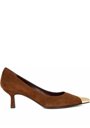 Roberto Festa 40mm Tortuga metal toe pumps - Brown