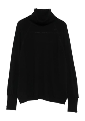 ALPHA STUDIO roll-neck sweater - Black
