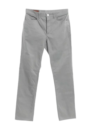 Hermès Pre-Owned cotton pants - Grey