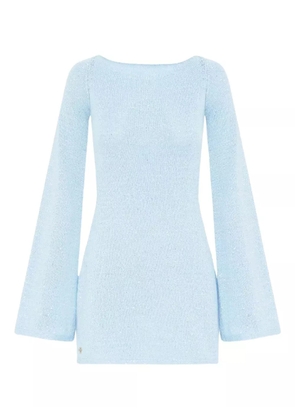 Asta Resort Audette backless mini dress - Blue