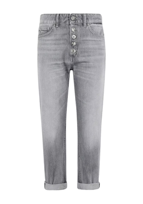 DONDUP buttoned denim jeans - Grey