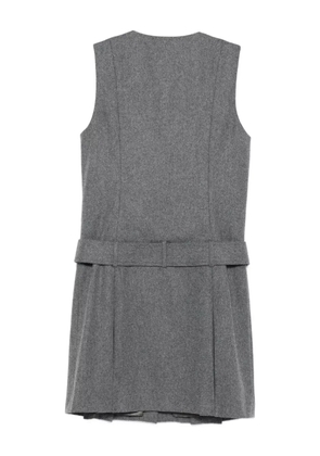 A.P.C. belted buttoned dress - Grey