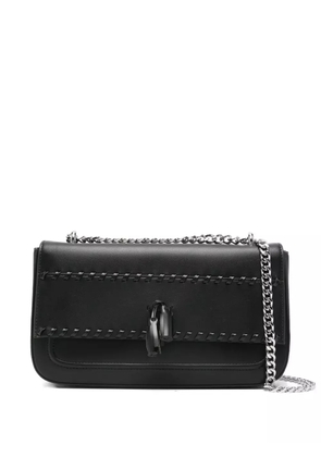 Cult leather cross body bag - Black