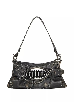 DSQUARED2 eyelet studded shoulder bag - Grey