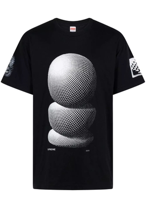 Supreme M.C. Escher Three Spheres T-shirt - Black