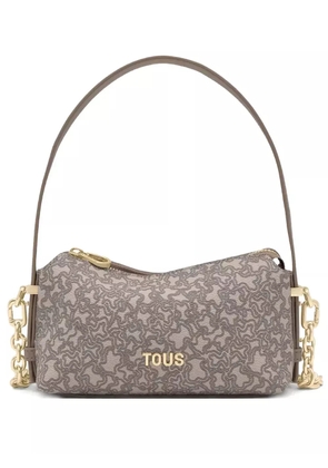 TOUS chain-strap patterned satchel bag - Grey