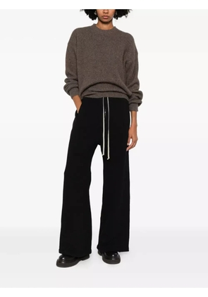 Rick Owens DRKSHDW Pusher drawstring-waist trousers - Black