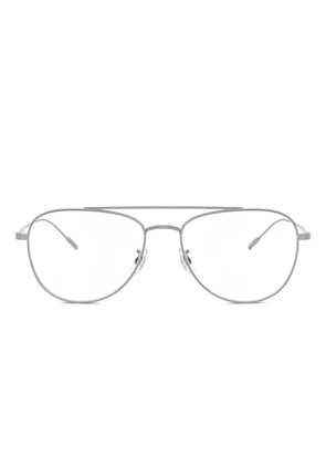 Oliver Peoples pilot-frame glasses - Silver