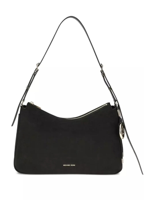 Michael Michael Kors logo-charm shoulder bag - Black