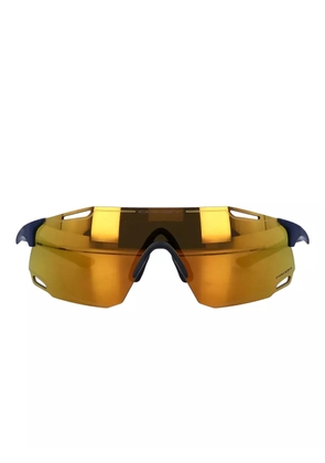 Oakley Cyber Dyno wraparound sunglasses - Gold