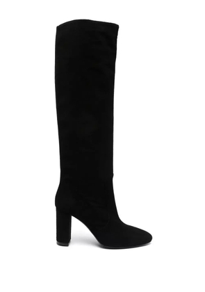 Via Roma 15 90mm block-heel boots - Black