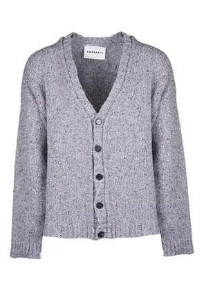 AMARÁNTO V-neck cardigan - Grey