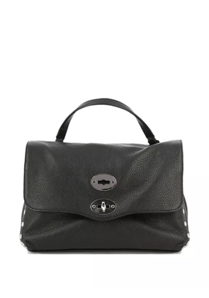 Zanellato small Postina leather tote bag - Black