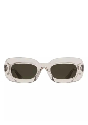 KHAITE rectangle-frame sunglasses - Grey