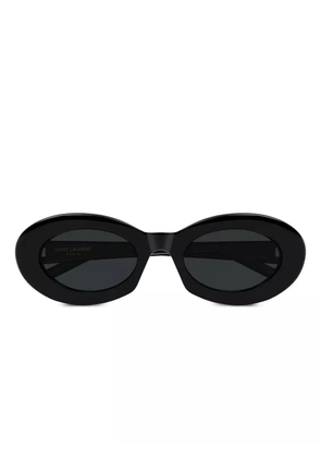 Saint Laurent Eyewear oval-frame sunglasses - Black