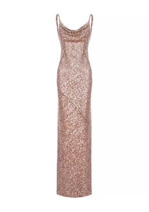 ROSERRY Margot sequin maxi dress - Gold