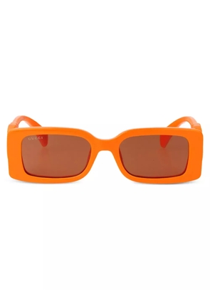 Gucci Eyewear rectangle-frame sunglasses - Orange