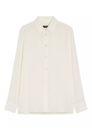 Weekend Max Mara classic-collar silk shirt - White
