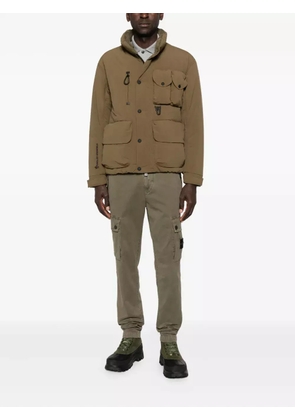 Moncler Grenoble Biganos military jacket - Brown