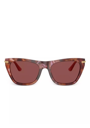 Dolce & Gabbana Eyewear cat-eye framr sunglasses - Gold