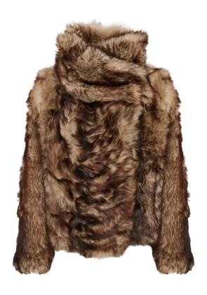 Yves Salomon shearling jacket - Brown