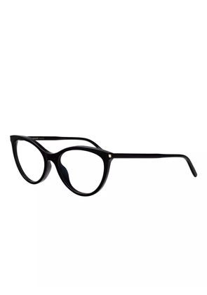 Saint Laurent Eyewear cat-eye frame glasses - Black