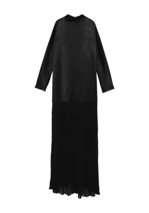 RAME sheer-panel dress - Black