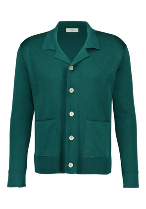 Piacenza Cashmere buttoned pocket shirt - Green
