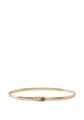 PINKO logo buckle belt - Gold