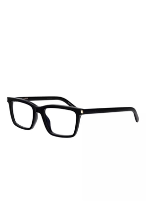 Saint Laurent Eyewear rectangle-frame glasses - Black