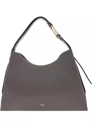 Furla large Nuvola leather tote bag - Grey
