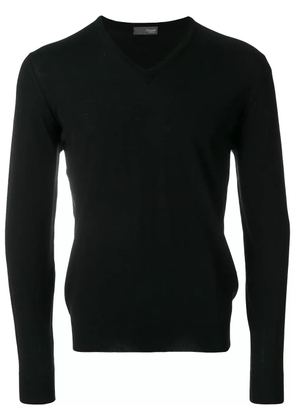 Drumohr V-neck jumper - Black