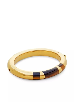 Monica Vinader Kate Young gemstone bangle bracelet - Gold