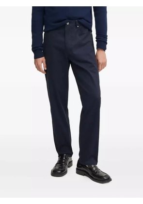 Barbour logo-patch trousers - Blue