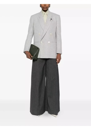 Lardini double-breasted blazer - Grey