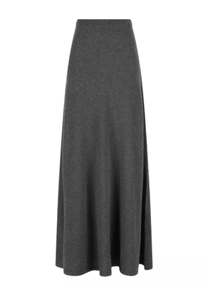 Balenciaga pleated A-line skirt - Grey