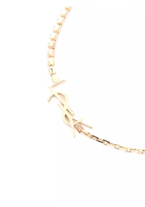 Saint Laurent Pre-Owned 2020s Cassandre charm bracelet - Gold
