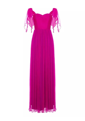 ROSERRY Elizabeth ruffled maxi dress - Pink