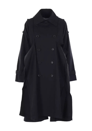 Comme des Garçons TAO double-breasted trench coat - Black