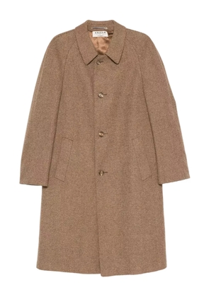 A.N.G.E.L.O. Vintage Cult 1990s mélange-effect coat - Brown