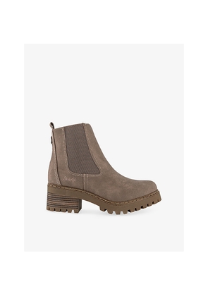 Womens Blowfish Malibu Leven Faux-Suede Chelsea Boots