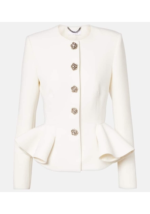 Safiyaa Tomomi embellished peplum jacket
